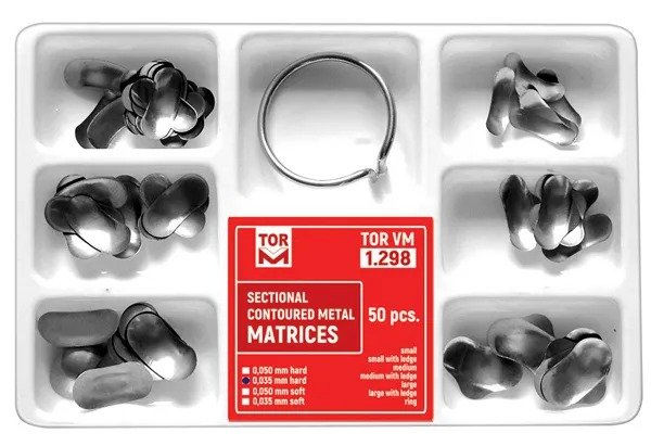 Tor Vm Sectional Contoured Metal Matrices - Advanced Kit No 1.298